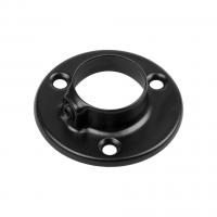 StrongWire držák šatní tyče kruhové, D=25mm, černá