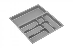 K-StrongIn Příborník s výsuvným bočním vkladem 330-525x490mm šedá