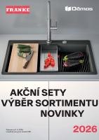 FRANKE brožura Akční sety, výběr sortimentu, novinky 2026