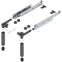 BLUM Z95.4600 Space Step, sada 460mm, tmavě šedá OG