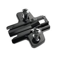 HETTICH 9091800 montážní podložka Sensys D=1,5 eurošroub obsidián
