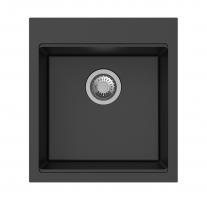 StrongSinks S3 Dřez granit Ipel 460x510mm bez odkapu černá