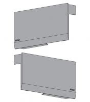 BLUM 22K8000 Aventos HK Top krytky bez S-D, tmavě šedá AKCE