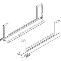BLUM 780C5002I Legrabox, bočnice C free 500mm, nerez