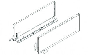 BLUM 770F6502S Legrabox, bočnice F 650mm, bílá