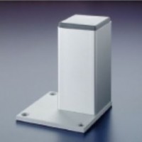 Noha 45x45mm rohová 100mm alu s regulací