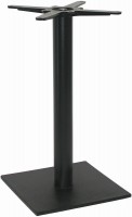 Stolová noha centrální BD 004/400x400 výška 730mm nerez matná