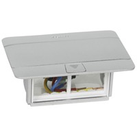 LEGRAND Pop-up díl 1 x 4 moduly hliník 54011