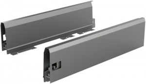 HETTICH 9150495 ArciTech bočnice 126, 400mm, flexi sada, antracit