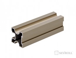 SEVROLL 03172 Karat úchytová lišta 10mm 2,7m oliva