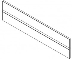 BLUM Z40L1077A Antaro, příčné dělení 1200mm, šedá