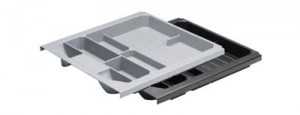 HETTICH 9086348 tužkovnice 392 mm, černý plast