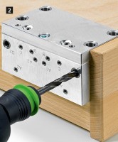 HETTICH 44777 Šablona BlueJig Quadro EB20