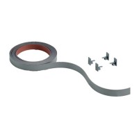 HETTICH 9209277 SlideLine M dekorativní profil k nalepení 18mm/2500mm stříbrná