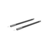 HETTICH 9196175 Atira reling podélný 470 mm antracit L+P
