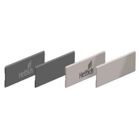 HETTICH 9194656 Atira krytka s logem Hettich nerez