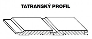 Palubky RT SMRK AB TATRAN 4000/96/12,5 (1 BAL = 10ks - 3,84m2