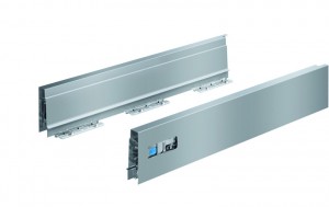 HETTICH 9194399 Atira bočnice 70, 470mm, průmysl, pravá, stříbrná