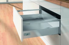 K-HETTICH-Komplet Atira 350/144 mm stříbrný