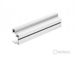 SEVROLL 04556 Faworyt II úchytová lišta 16/18mm 2,7m bílá mat