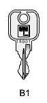 LEHMANN Náhradní klíč B1 kombinace 18073