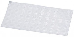 IF tlumič dvířek nalepovací 8x1,6mm (50ks)