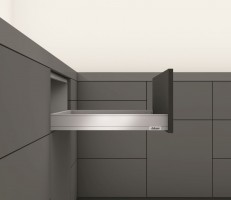 K-BLUM Legrabox, zásuvka N 500mm/40kg, Tip-on, bílá, Expando