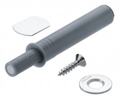 BLUM 956.1004 Tip-on pro závěsy, 50mm, magnet, komplet, šedá