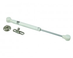 StrongLifts plynová vzpěra, pro horní výklop, automatická, 245mm/120N, bílá
