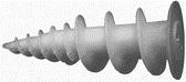 Hmoždinka Turbo 10x35mm plast