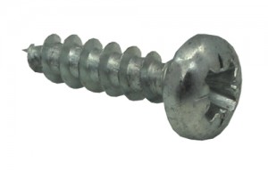 StrongFix Vrut PZ 5x40mm půlkulatá hlava zinek bílý
