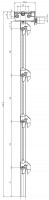 LEHMANN Tyč SVS ELEVON Typ 7 (0+4 výška 515 mm)