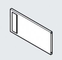 BLUM ZC7Q0P0FS Ambia Line příčka 110 bílá