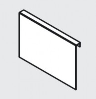 BLUM ZC7A0P0F Ambia Line profilovaný adaptér F bílý