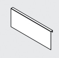 BLUM ZC7A0U0M Ambia Line profilovaný adaptér M bílý