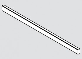 BLUM ZR7.1080U Legrabox, čelní reling 1080mm, nerez