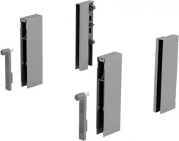 HETTICH 9122978 ArciTech DesignSide adapter/124 mm stříbrný