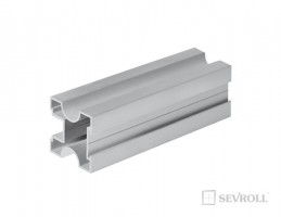 SEVROLL 03173 Karat úchytová lišta 10mm 2,7m stříbrná
