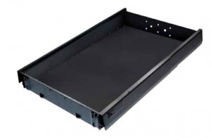 BBP OA zásuvka 515mm kov na šířku 292mm černá