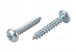 StrongFix Vrut PZ 5x16 půlkulatá hlava zinek bílý PZ2