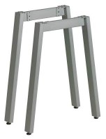 MILADESIGN podnož Mobilar M6306–S stříbrná