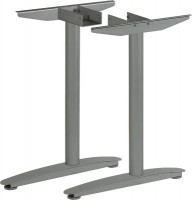 MILADESIGN podnož krajní noha Linear LN3103 stříbrná