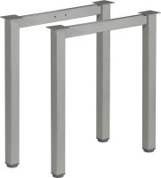 MILADESIGN podnož G6 ST526/60 stříbrná