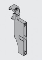 BLUM Z40D0002Z Orga Line koncovka Antaro bílá