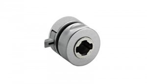 HETTICH 9138389 zámek pro skleněné dveře s integrovanou úchytkou a západkou