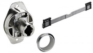 HETTICH 9133927 zámek Z23 3-křídlé posuvné dveře