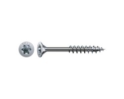 SPAX vrut 4,5x80/47 zápustná hlava TXS,W,4C MH, částečný závit