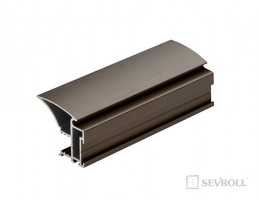 SEVROLL 04378 Fox II úchytová lišta 10mm 2,7m oliva tmavá kartáčovaná