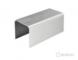 SEVROLL 03074 Top horní vedení jednoduché 3m stříbrná