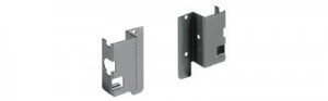 HETTICH 9003473 Atira příchytka zad 57 stříbrná L
